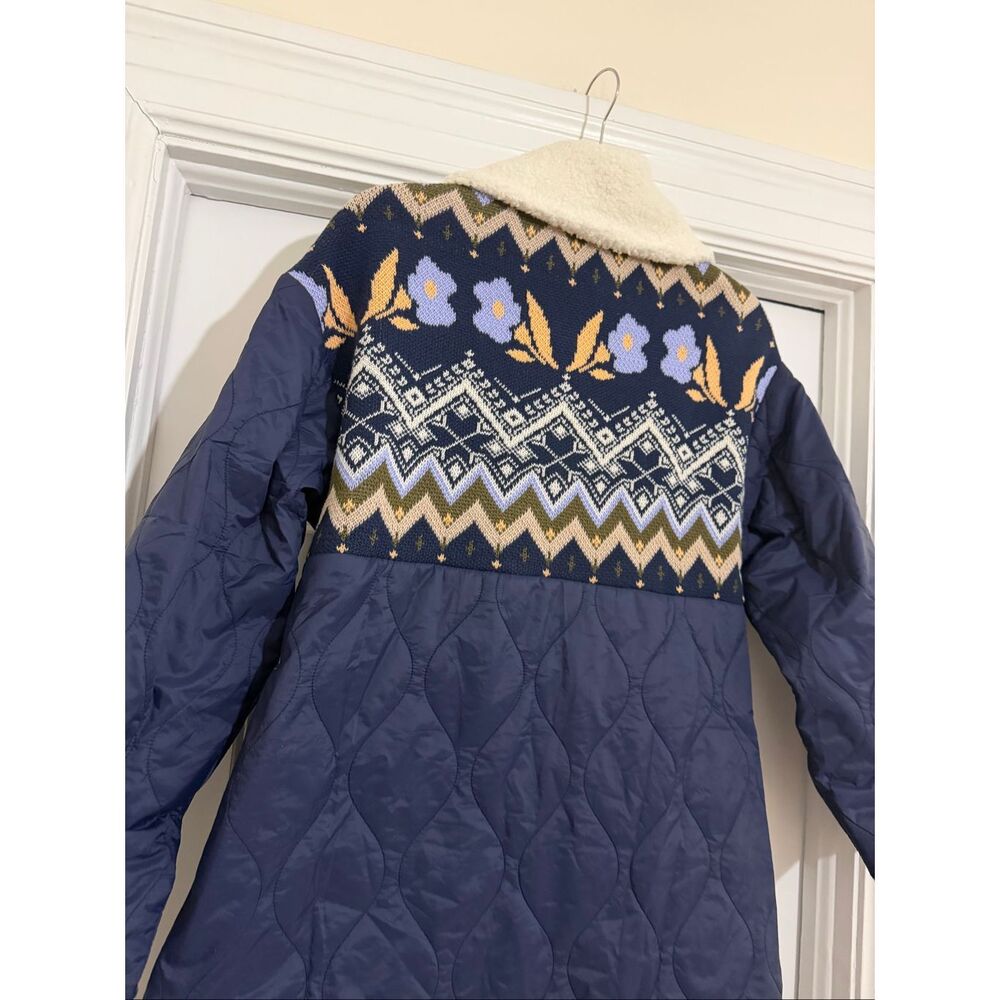 Anthropologie Fairisle Mix Liner Jacket - Picture 7 of 10